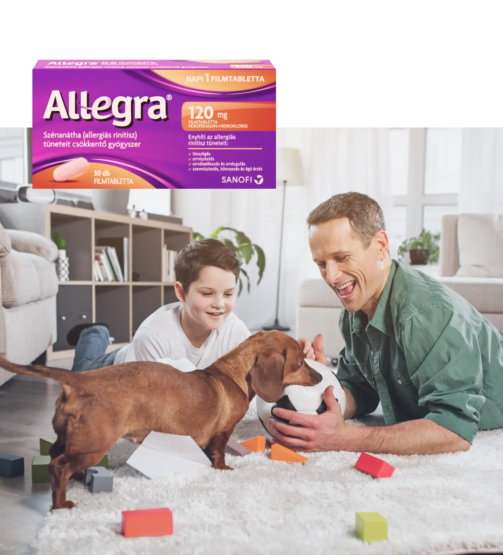 Ha az allergia többféle tünetére keresel megoldást